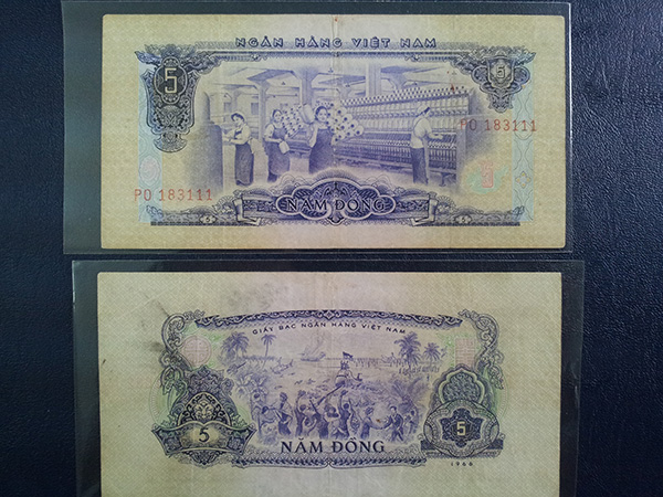 bộ tiền giải phóng 1966 605