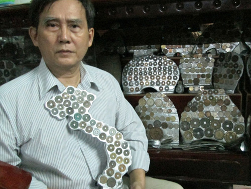 bộ sưu tập tiền cổ khủng nhất vn ông Kim khải