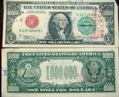Tờ Tiền 1 Triệu USD và những trò lừa ma quái