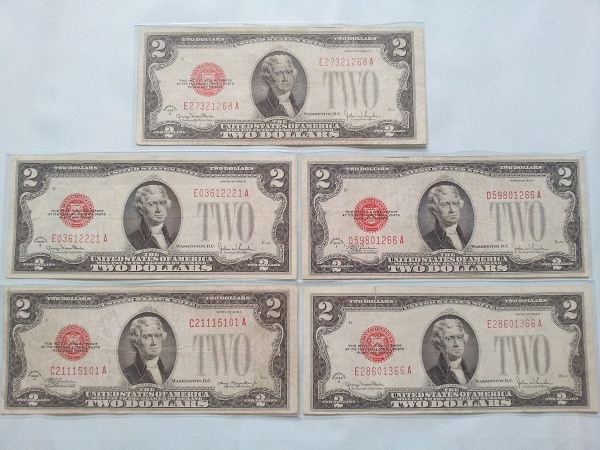 2 dollar 1928 seri tổng hợp