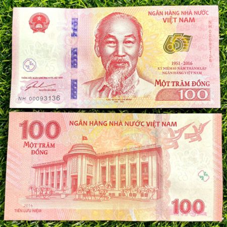 tiền 100đ kỉ niệm