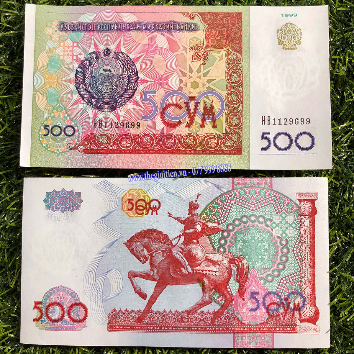 Tiền Con Ngựa Mã Đáo Thành Công Nước Uzbekistan GIÁ TỐT