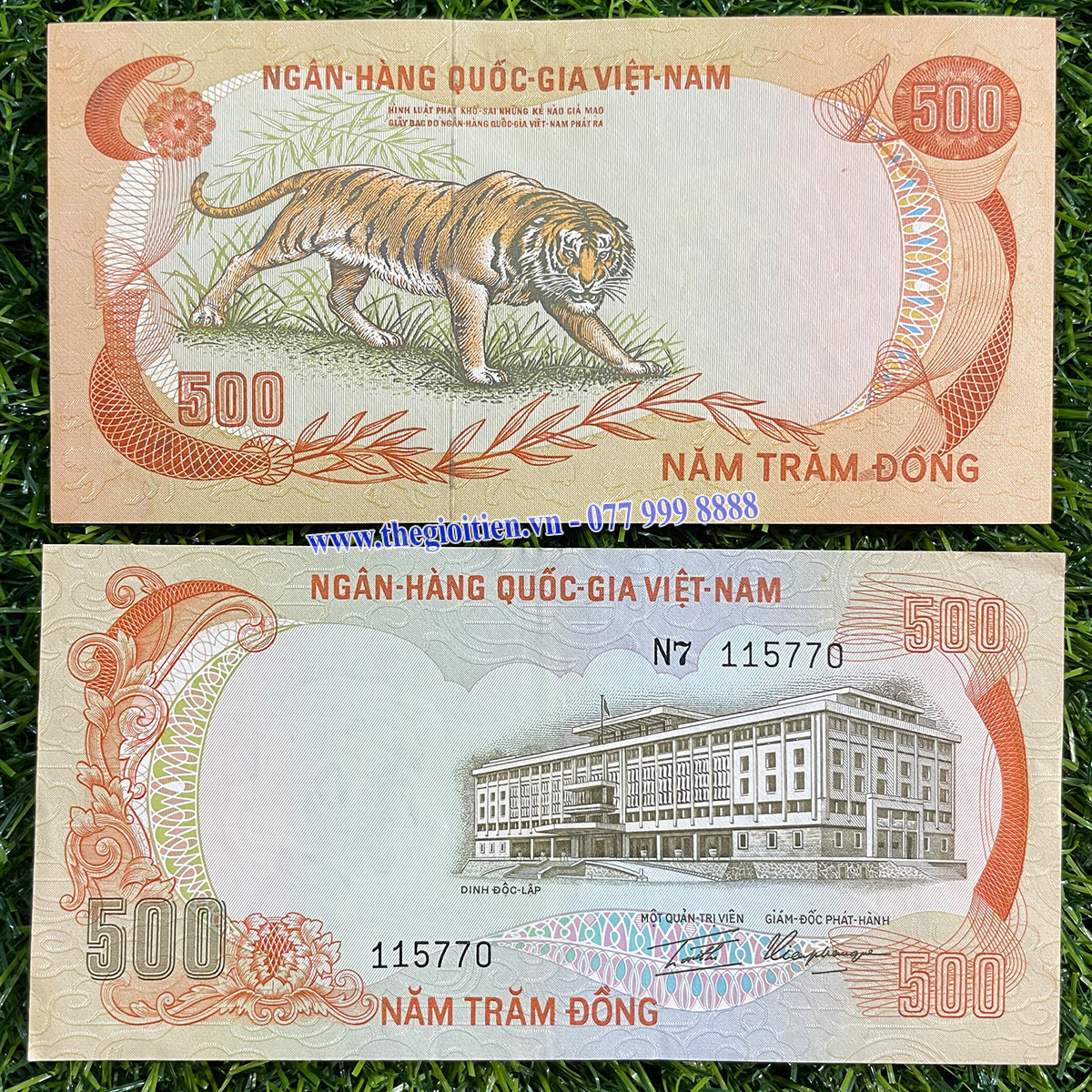 tiền con hổ 1972